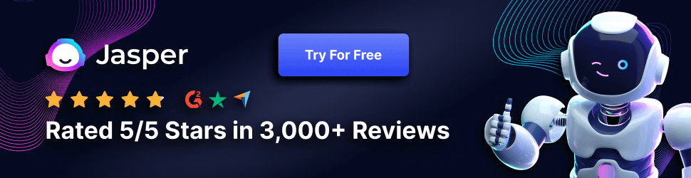 Try Jasper.AI for free for AI writing tools